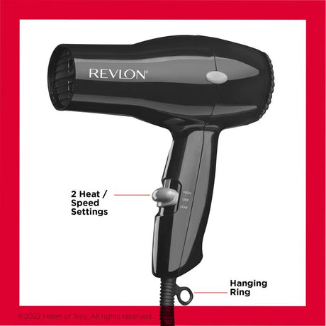 Revlon 1875 W Travel Hair Dryer