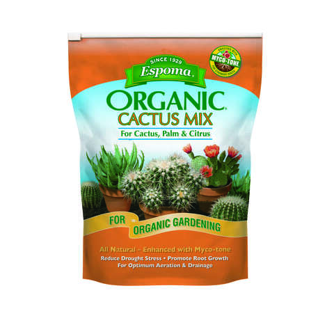 Espoma Organic Organic Cacti, Citrus and Palm Potting Mix 8 qt