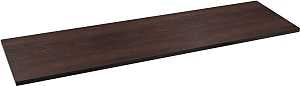 Knape & Vogt 1980 ESP 8X24 Series Shelf Board, 24 in L, 8 in W, Espresso, For: KV Standard/Bracket Shelving Systems, Pack of 5