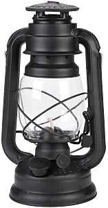 Lamplight 52664 Lantern, 5 oz Capacity, 15 hr Burn Time, Black, Pack of 4
