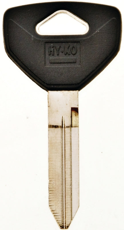Hy-Ko 12005Y157 Key Blank, Brass, Nickel, For: Chrysler, Dodge, Eagle, Jeep, Plymouth Vehicles, Y157 Key Number, Pack of 5