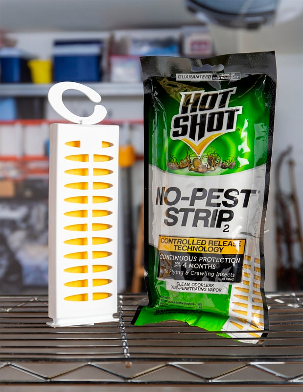Hot Shot No-Pest HG-5580 Insect Killer Strip, Solid, Odorless, Carton