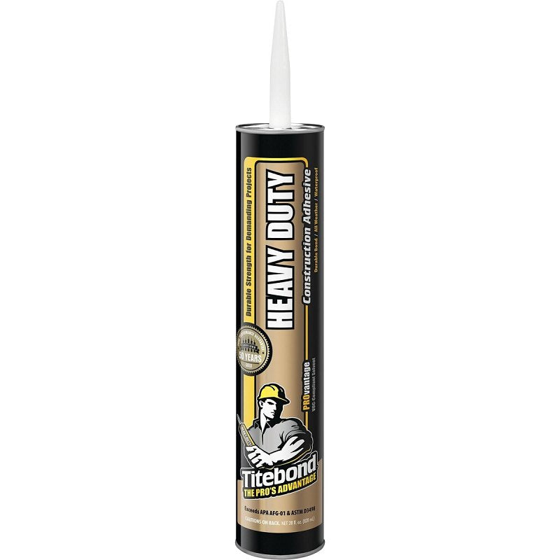 Titebond PROvantage 5251 Construction Adhesive, Light Brown, 10 oz Cartridge