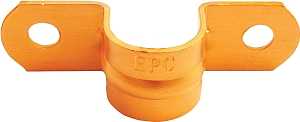 Elkhart Products 32414 Tube Strap, 3/8 in Opening, Copper