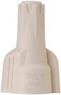 Gardner Bender Hex-Lok 25-1H1 Wire Connector, Tan, 22 to 8 AWG Wire, Copper Contact, Thermoplastic, 25/BAG