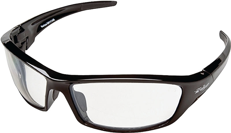 Edge SR111AR Non-Polarized Safety Glasses, Gray Lens, Black Frame, Unisex, Polycarbonate Lens, Full Frame, Nylon Frame