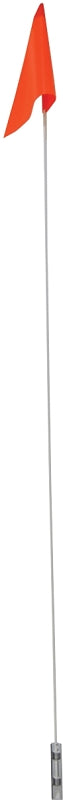 Kent 68110 Safety Flag, Fiberglass, Orange, Pack of 10
