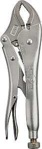 Irwin Original Series 4935576 Locking Plier, 10 in OAL, 1-7/8 in Jaw Opening, Plain-Grip Handle, 5/8 in W Jaw