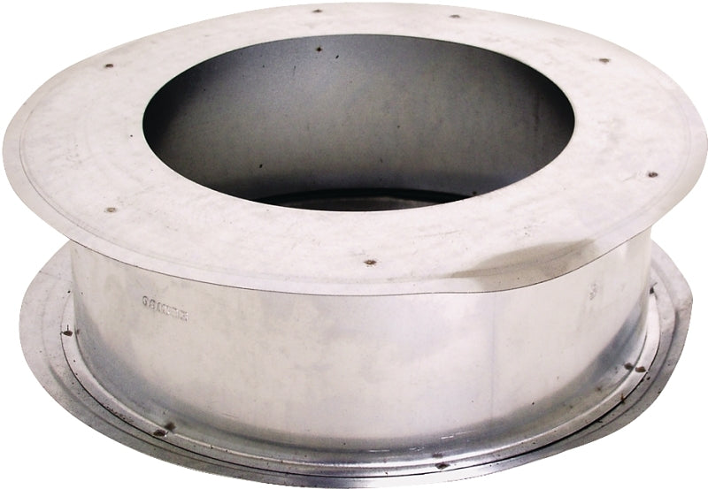 AmeriVent 3EWT Series Wall Thimble, 3-9/16 in ID x 3-1/16 L Dimensions, 0.018 ga, Galvanized Steel