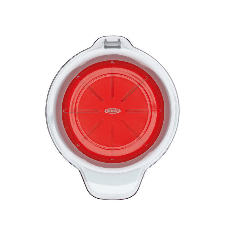 OXO Good Grips Red/White Silicone Microwave Egg Cooker, Pack of 6