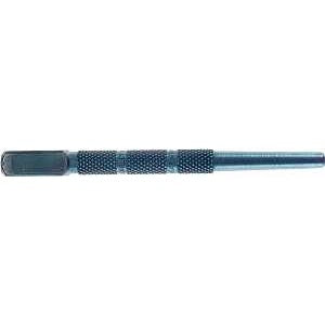 STANLEY 58-111 Nail Set, 1/32 in Tip, 4 in L, Steel