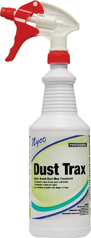 nyco NL866-Q12S Dust Mop Treatment, 1 qt, Liquid, Pleasant, Blue/Green, Pack of 12
