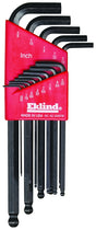 Eklind 13213 Hex Key Set, Includes: 0.05 to 3/8 in Keys, 13-Piece, Steel, Black