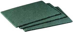Scotch-Brite 96 Scouring Pad, 9 in L, Green, Pack of 20