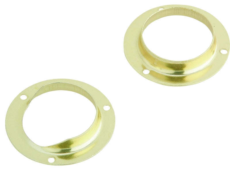 Schlage SP585F3 Closet Pole Socket, Steel, Brass, Pack of 25