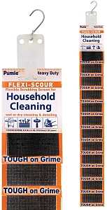 Pumie FLEXI-SCOUR FLEX-24C Scouring Screen, 3-1/2 in L, 0.13 in W, Pack of 24