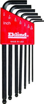 Eklind 13207 Hex Key Set, Includes: 5/64 to 1/4 in Keys, 7-Piece