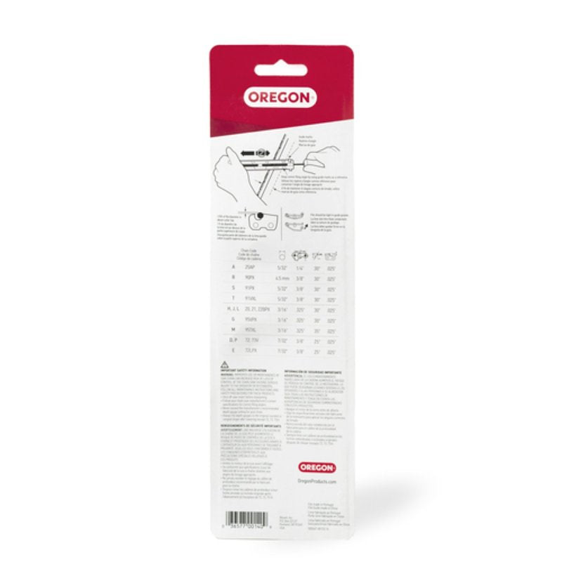 Oregon 25892 Chainsaw File Guide, 7/32 in Dia Dimensions, Round, Steel
