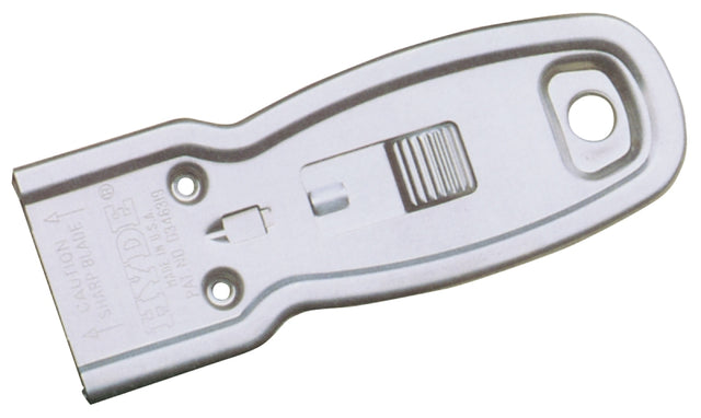 Hyde 13050 Glass Scraper, 1-1/2 in Blade, 4 in Handle, Steel Blade, 4-1/2 in OAL