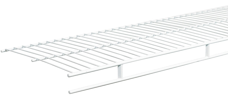 ClosetMaid 1361 Wire Shelf, 60 lb, 1-Level, 12 in L, 72 in W, Steel, White, Pack of 6