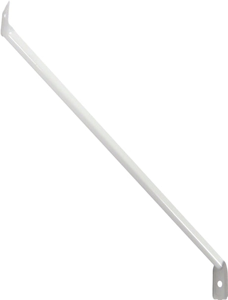 ClosetMaid 1103 Support Bracket, 12 in L, 2 in H, Steel, White, Pack of 100