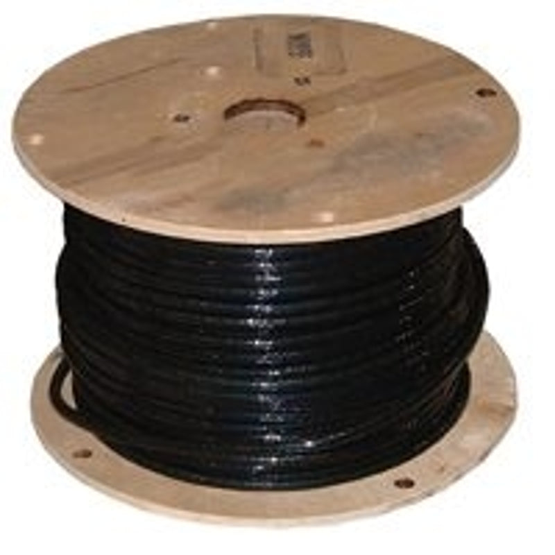Southwire 1/0BK-STRX500 Building Wire, 1/0 AWG Wire, 1-Conductor, 500 ft L, Copper Conductor, PVC Insulation