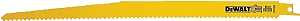 DEWALT DW4804 Reciprocating Saw Blade, Applicable Materials: Wood, 3/4 in W, 12 in L, 6 TPI
