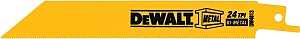 DEWALT DW4813 Reciprocating Saw Blade, Applicable Materials: Angle Iron, Hard Rubber, Metal, 3/4 in W