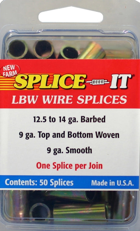 New Farm LBW5 Series Wire Splice, 4.3 in L Dimensions, Stainless Steel