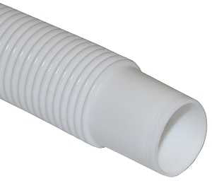 UDP T34 Series T34005003/RBBP Discharge Hose, 1-1/4 in ID, 50 ft L, Polyethylene, Milky White
