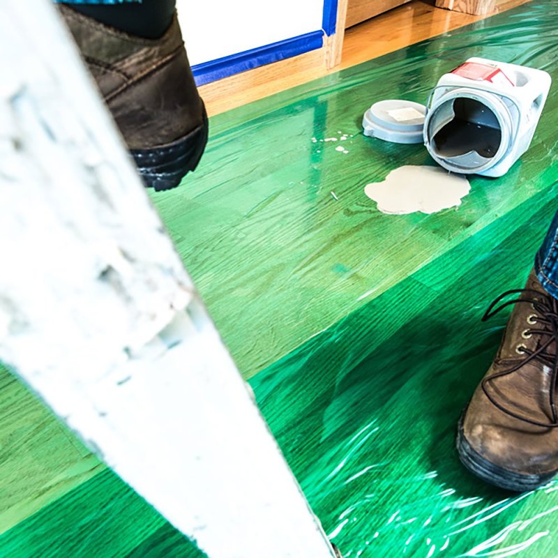 Surface Shields FS24200L Protection Film, 200 ft L, 24 in W, 3 mil Thick, Polyethylene, Green