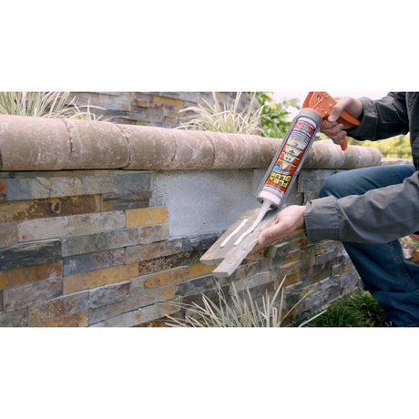 Flex Seal Family of Products Flex Glue White Rubberized Waterproof Adhesive 10 oz, Pack of 6