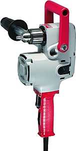 Milwaukee 1675-6 Electric Drill, 7.5 A, 1/2 in Chuck, Keyed Chuck, 8 ft L Cord, Includes: (1) Pipe Handle