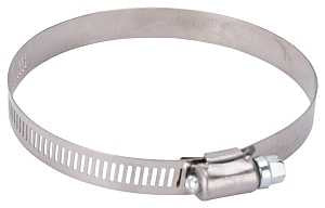 ProSource HCRAN56 Interlocked Hose Clamp, Stainless Steel, Stainless Steel, Pack of 10