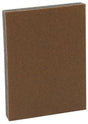 3M Pro-Pad 07060 Sanding Sponge, 4 in L, 2-7/8 in W, 150 Grit, Very Fine, Pack of 54