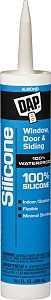 DAP 08649 Window and Door Sealant, Almond, -40 to 400 deg F, 10.1 fl-oz Cartridge, Pack of 12