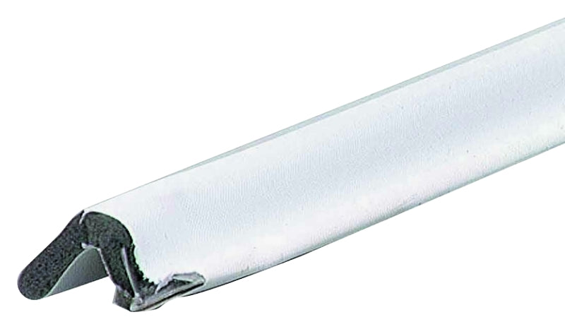 M-D 91868 Replacement Weatherstrip, 81 in L, Vinyl, White, Pack of 20
