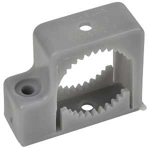 Carlon E978EC-CAR Conduit Strap, 3/4 in, 1-59/64 in L, Polypropylene, Gray, 40/PK