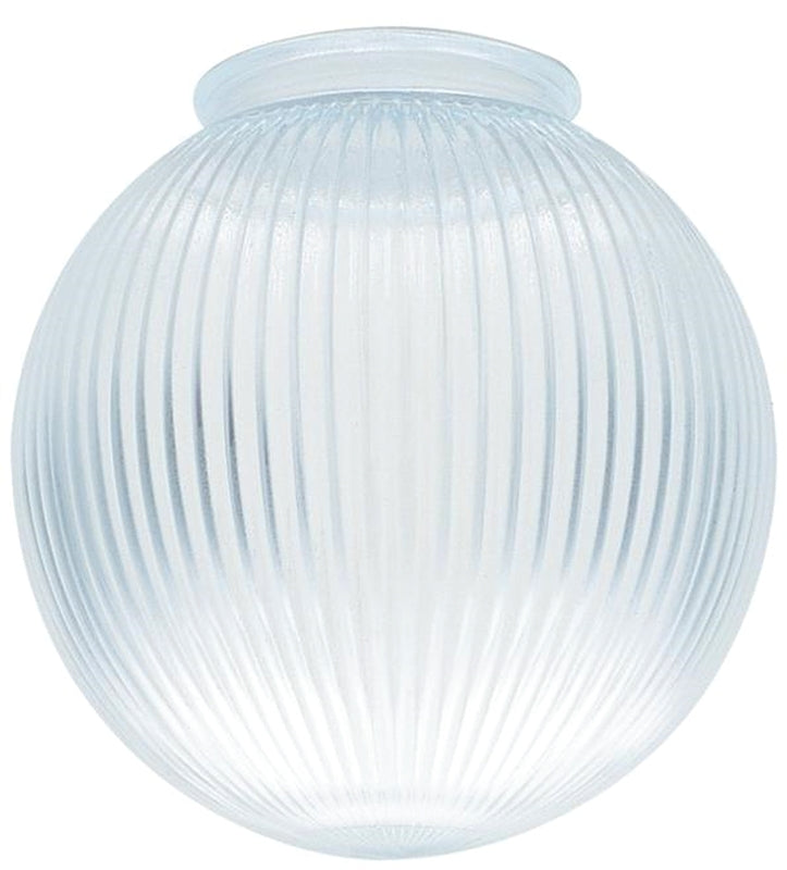 Westinghouse 8525400 Light Shade, 6-3/8 in Dia, Globe, Glass, Clear, Pack of 6