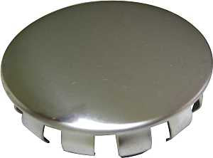 Plumb Pak PP21511 Faucet Hole Cover, Snap-In, Stainless Steel, For: Sink and Faucets