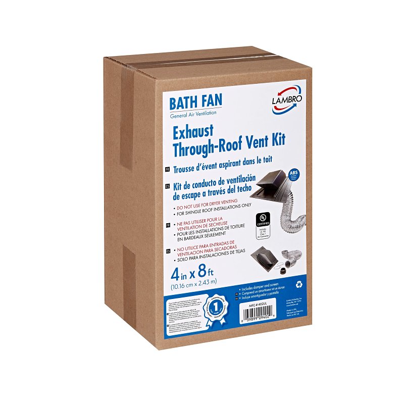 Lambro 402 Series Roof Vent Kit