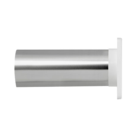 Lambro 267WS Louvered Vent, 5.44 in Dia, 10.63 in L, Plastic, White, Wall Installation