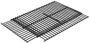 GrillPro 50335 Cooking Grill Grids, 24-1/2 in L, 16-1/2 in W, Steel, Porcelain Enamel-Coated