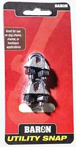 Baron C-260-1/8 Wire Rope Clip, Malleable Iron