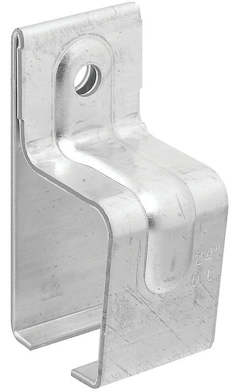 National Hardware N104-349 Box Rail Bracket, 2-1/4 in W x 2 in D x 4-19/32 in H Dimensions, Steel, Galvanized