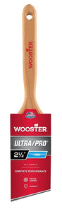 Wooster 4174-2-1/2 Paint Brush, Purple/Sable Brown, Maple Wood Handle, 2-1/2 in W, Angle Sash Brush, Sash Handle