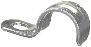 Halex 26152 Conduit Strap, 3/4 in, Steel, Galvanized, 20/BAG