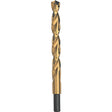 DEWALT DW1328 Jobber Drill Bit, 7/16 in Dia, 5-1/2 in OAL, Parabolic Flute, 3/8 in Dia Shank, Reduced Shank