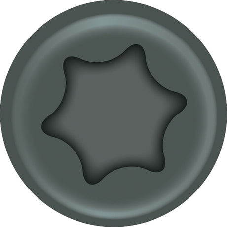 ProFIT 297138/281138 Deck Screw, #8 Thread, 2 in L, Coarse Thread, Bugle Head, Combo Drive, Gray, Sharp Point