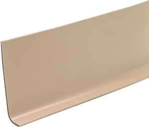 M-D 75473 Wall Base, 120 ft L, 4 in W, Vinyl, Desert Beige